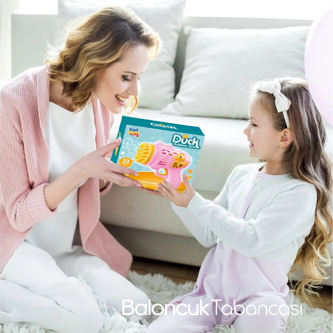 BubbleKiss™ Işıklı Baloncuk Tabancası