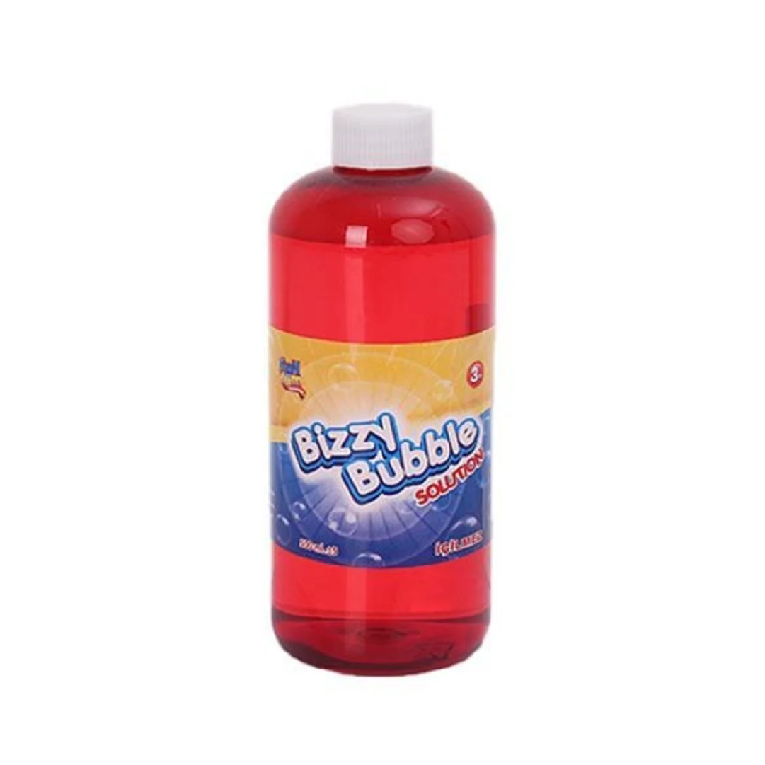 Kırmızı Bizzy Bubble Köpük Sıvısı Solüsyonu