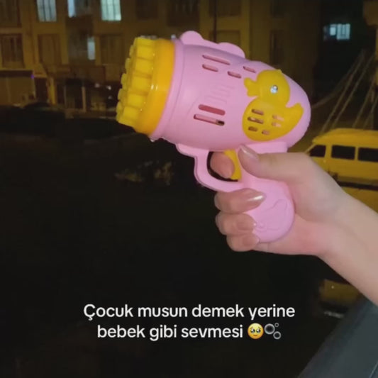 BubbleKiss™ Işıklı Baloncuk Tabancası